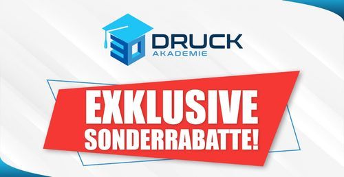 Exklusive Sonderrabatte der Partner für Mitglieder der 3D-Druck Akademie